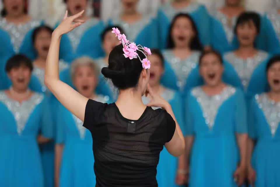 艺术团日常排练